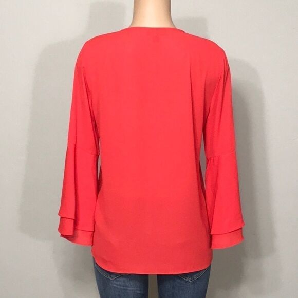 Alfani red blouse. NWOT - Picture 6 of 8